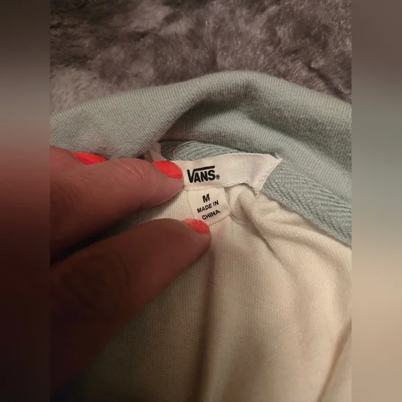 Vans Pink and Gray Cropped Polo Top - Picture 7 of 7